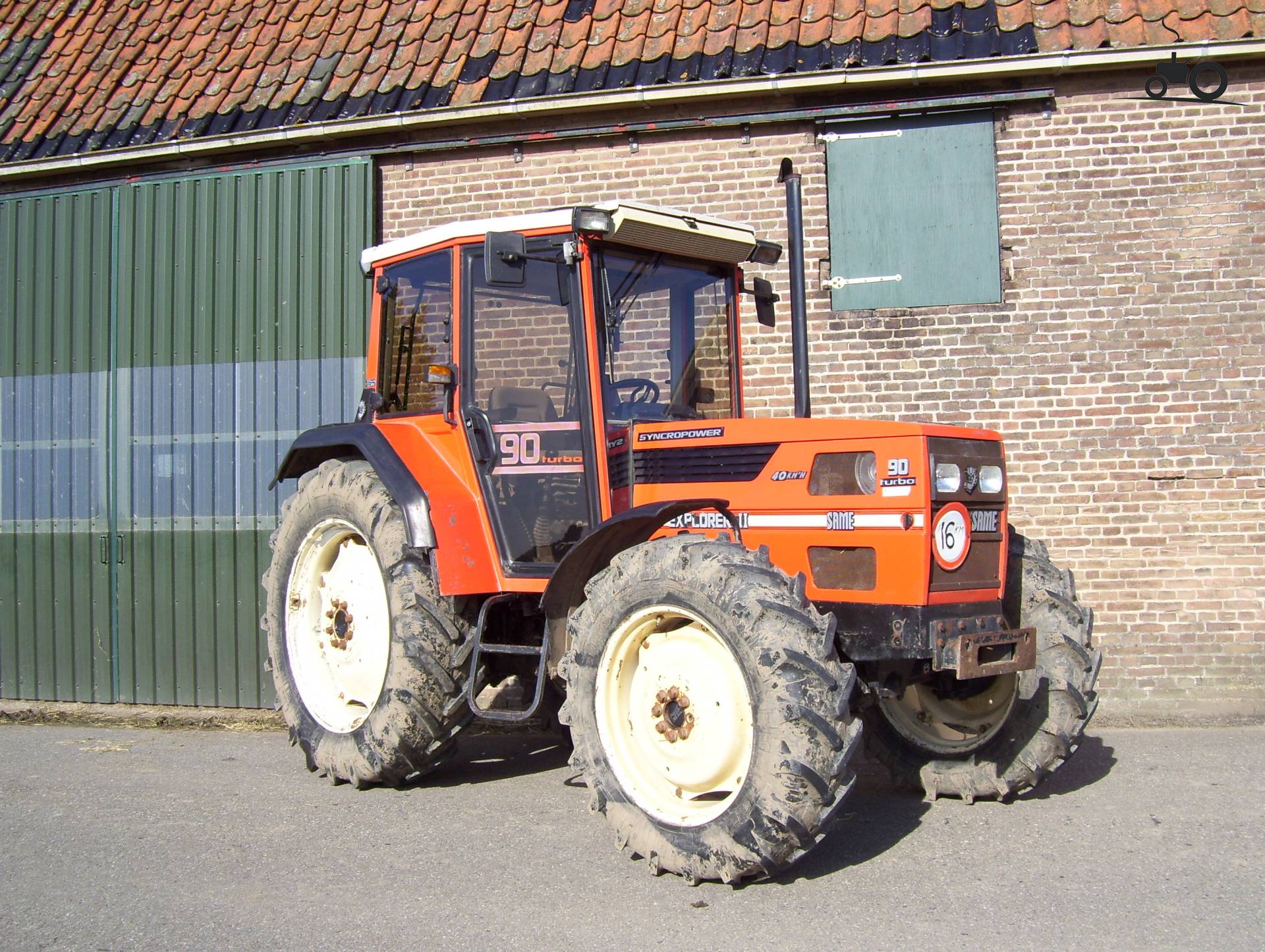 Same Explorer 90 , Tracteur SAME Explorer 90 100 110 – RQXW