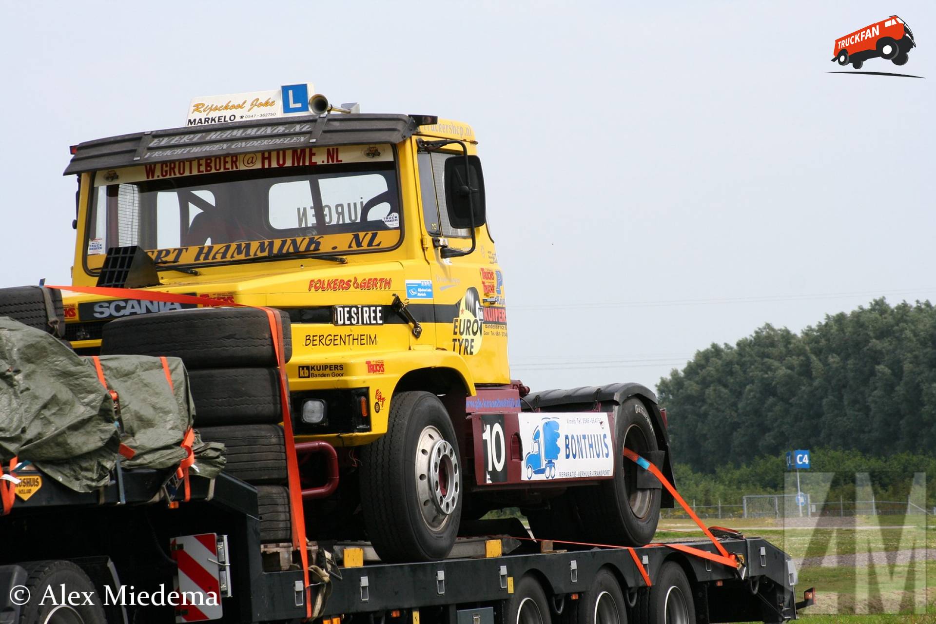 leerplan afstuderen Volgen Foto Scania eigenbouw van Truck Racing Team Twente - TruckFan