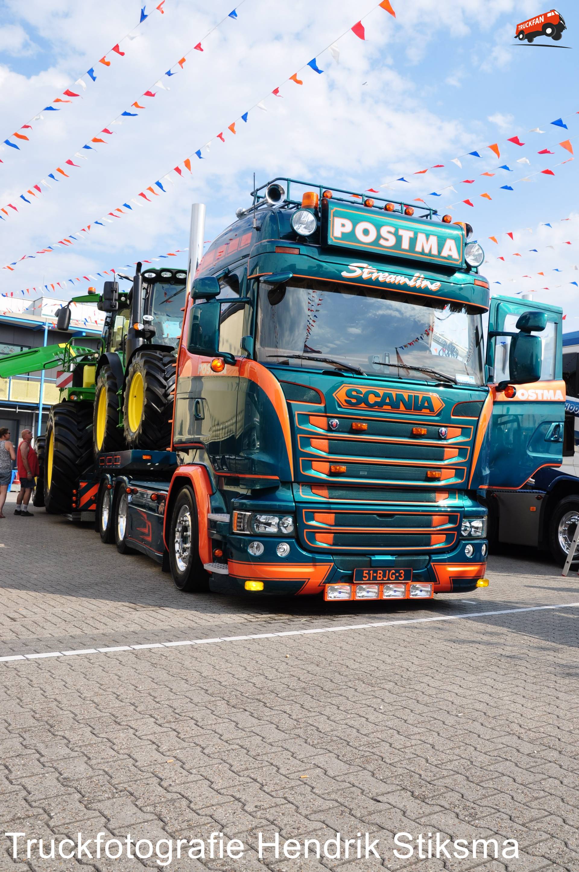 Foto Scania R Serie Streamline Van Transportonderneming Postma Grijpskerk Truckfan