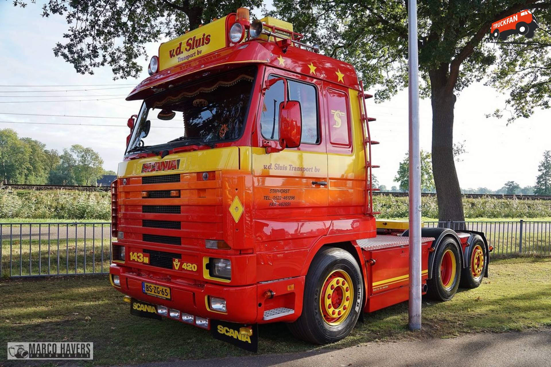 Foto Scania 143 Streamline van Van der Sluis Transport B.V. - TruckFan