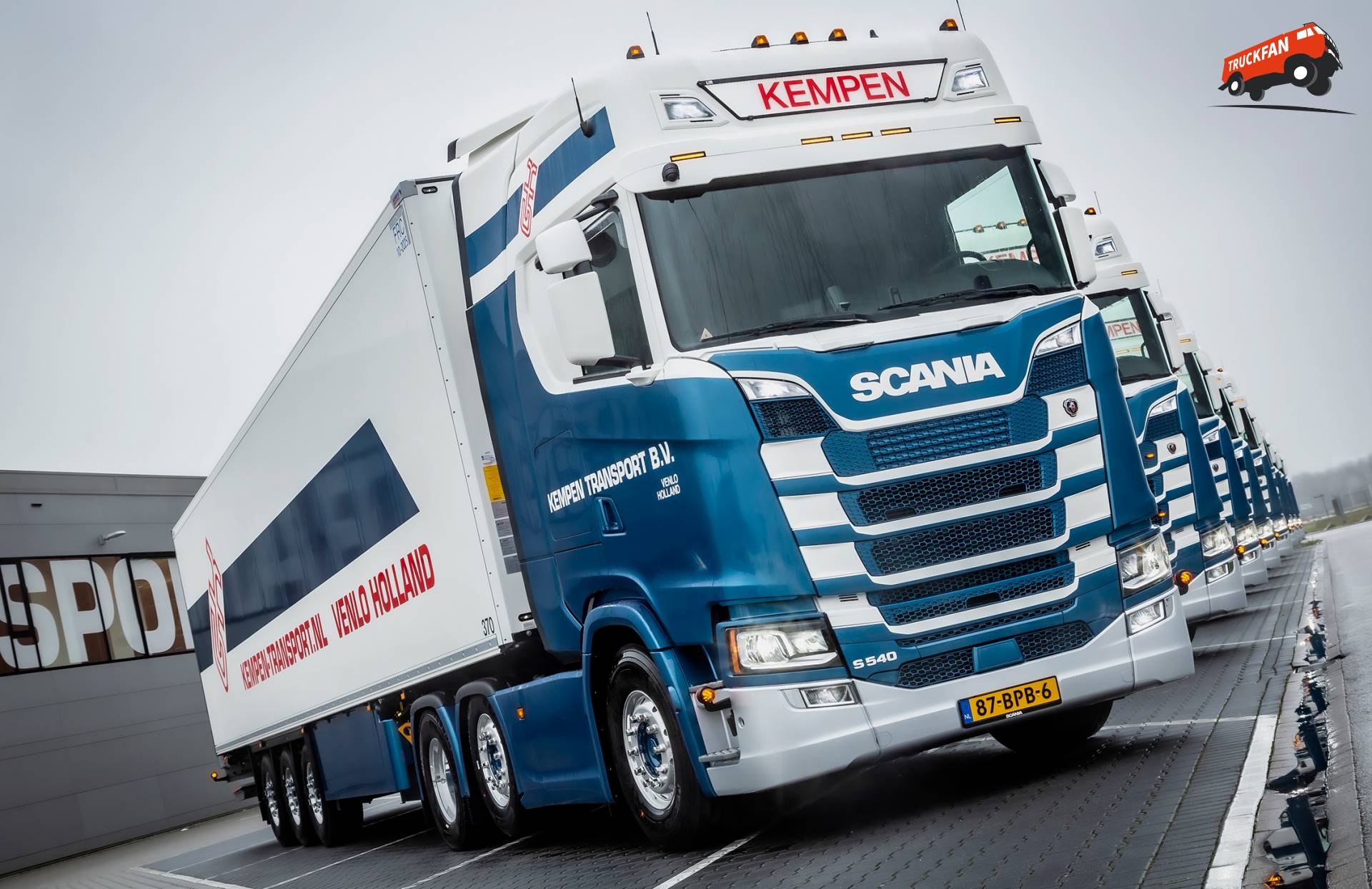 Foto Scania S540 (vrachtwagen) Van Kempen Transport B.V. - TruckFan