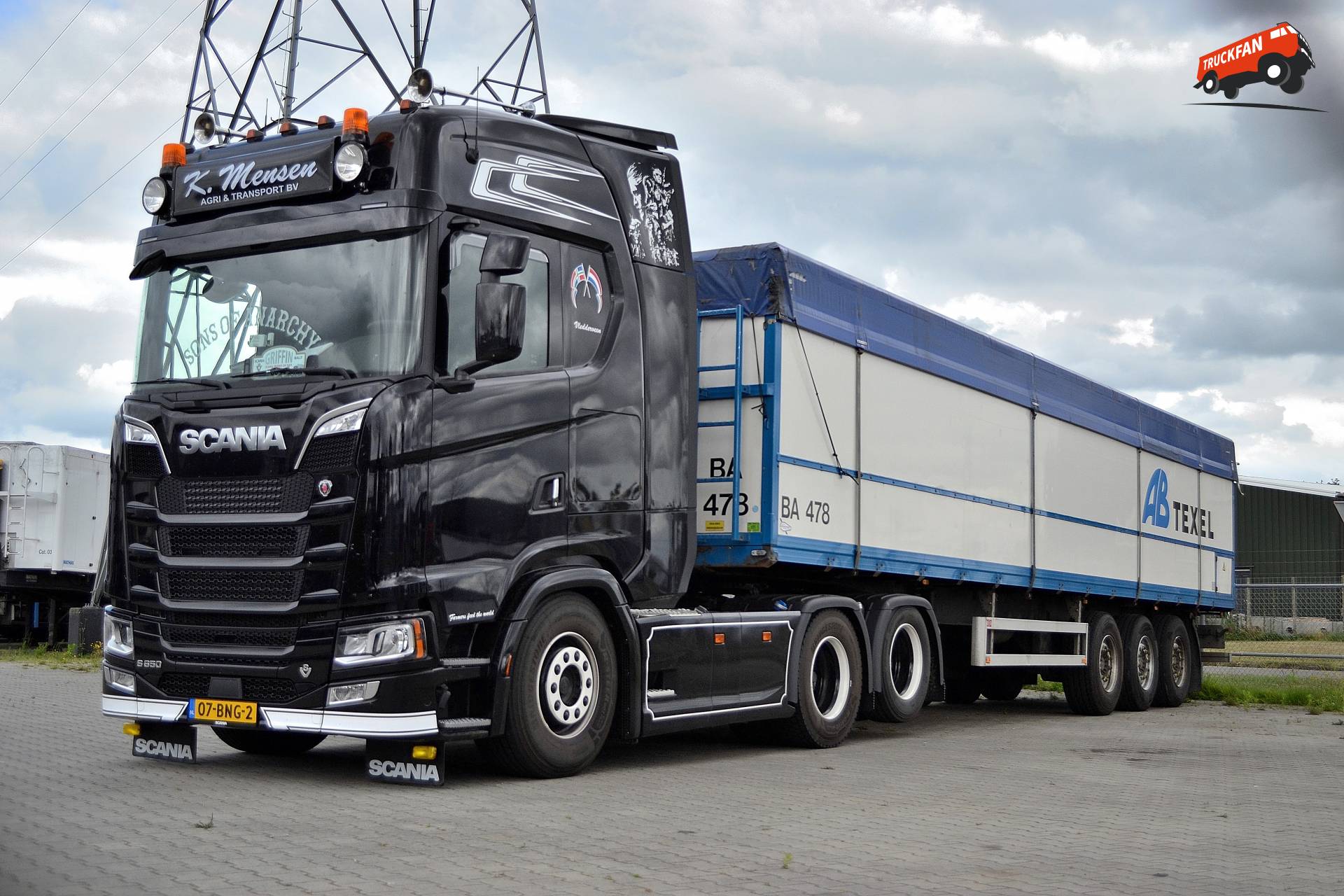 Foto Scania S Van K Mensen Agri Transport AB Texel B V TruckFan