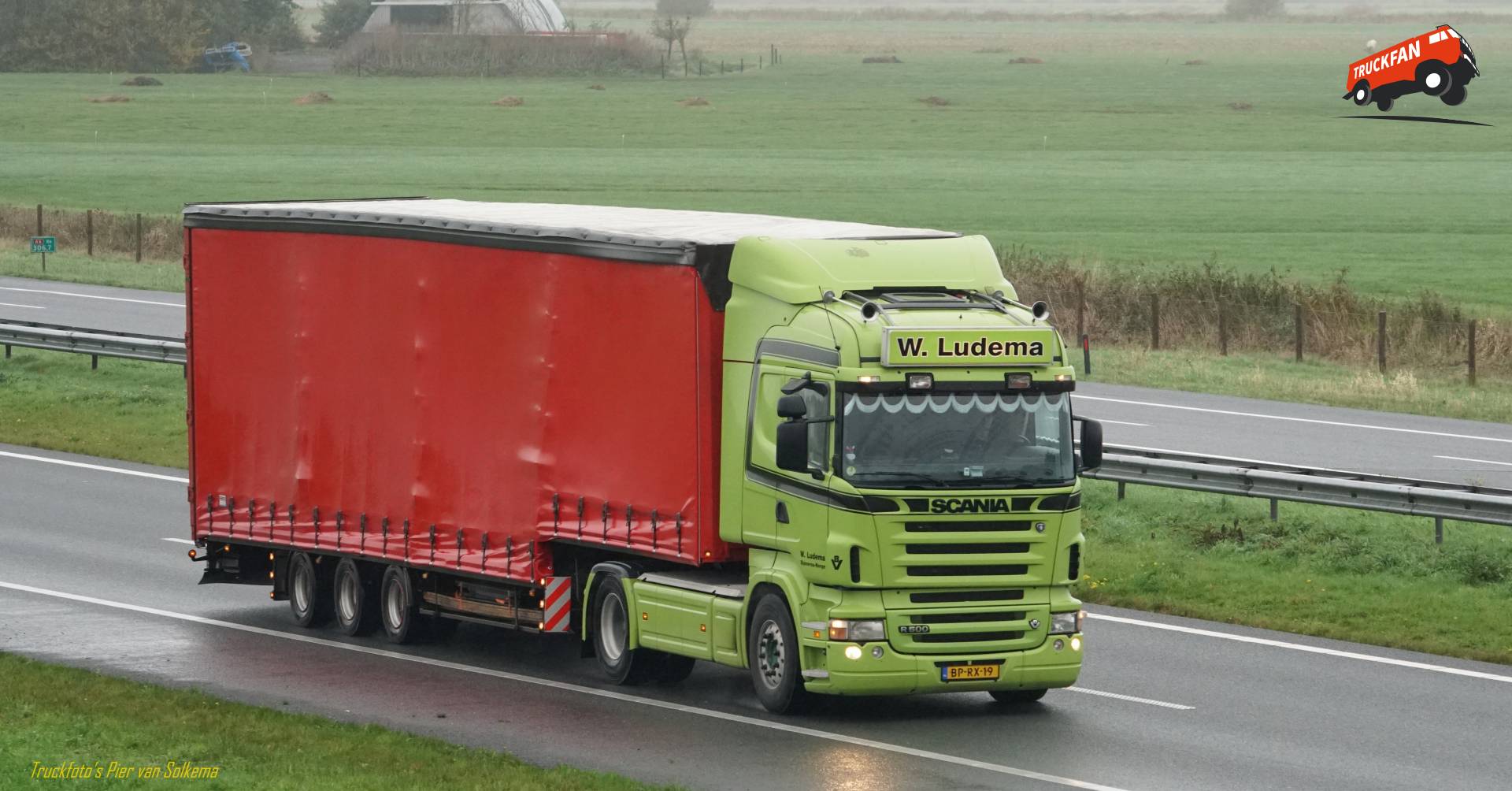 Foto Scania R500 van W. Ludema Transport - TruckFan