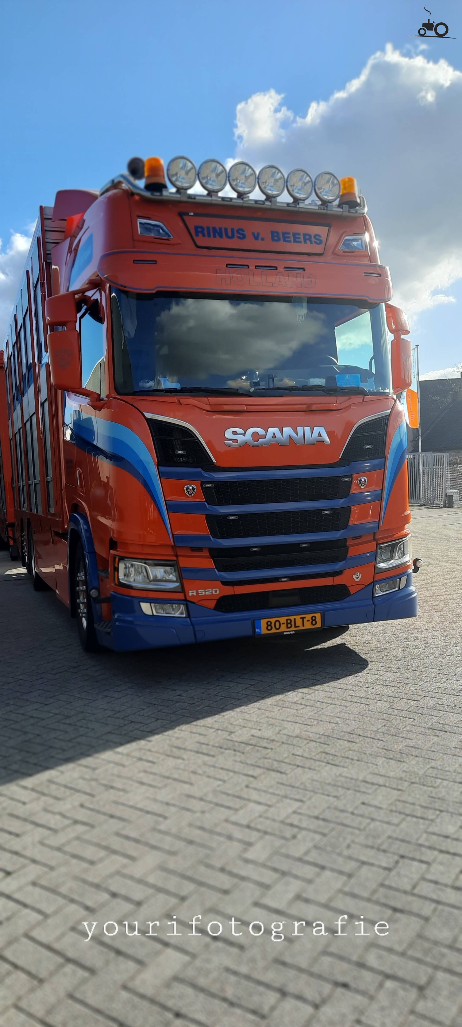 Foto Scania R520 Van Rinus Van Beers B.V. - TruckFan