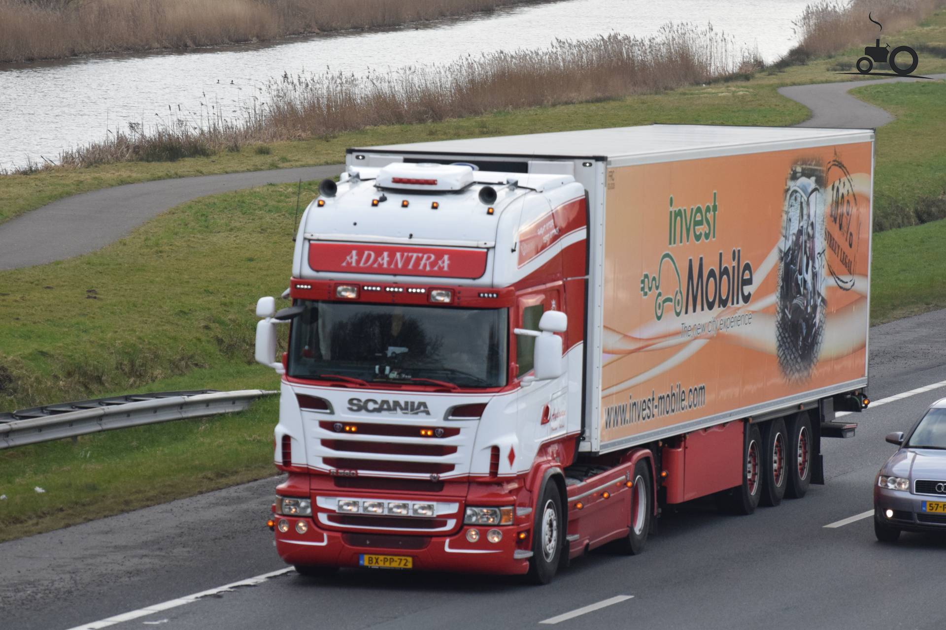 Foto Scania R560 Van Adantra Truckfan