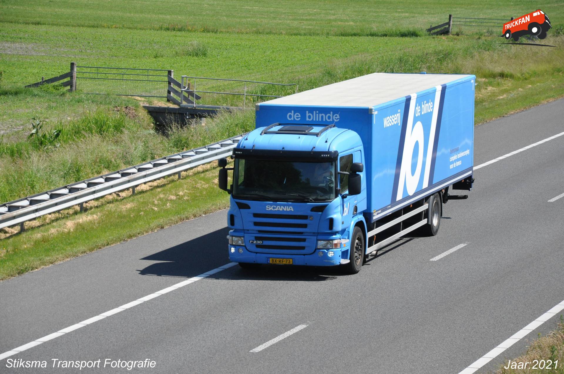 Foto Scania P230 Van Wasserij De Blinde B.V. - TruckFan