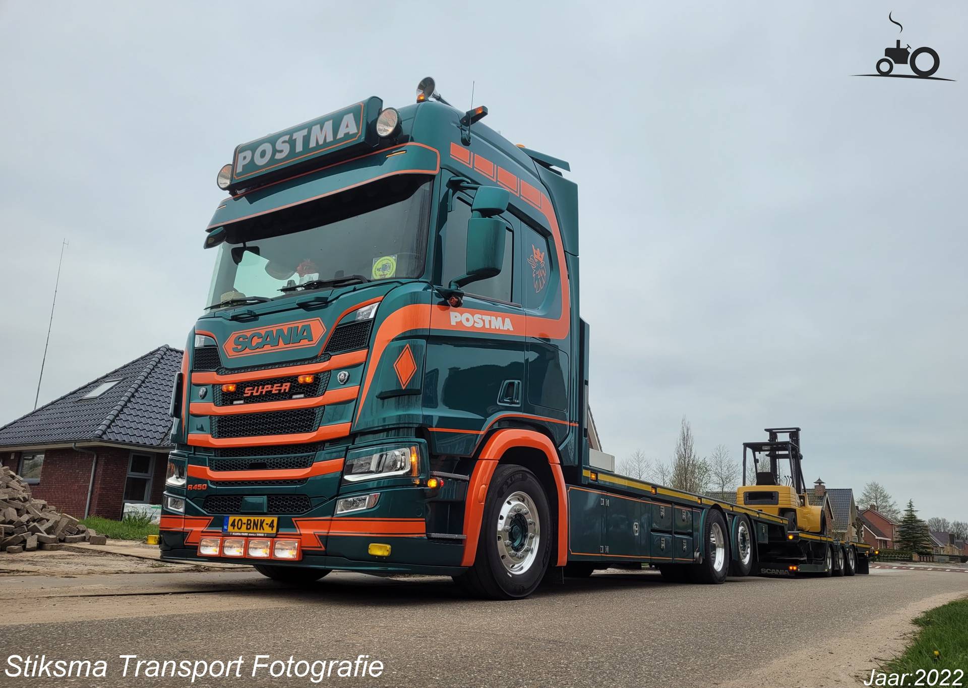 Foto Scania R Van Transportonderneming Postma Grijpskerk Truckfan