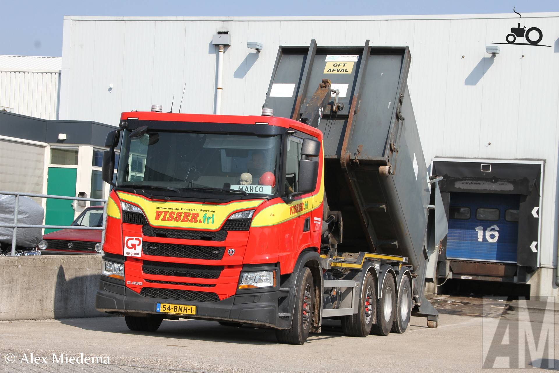 Foto Scania G450 Van Visser Afvalverwerking Transport En Recycling B.V ...