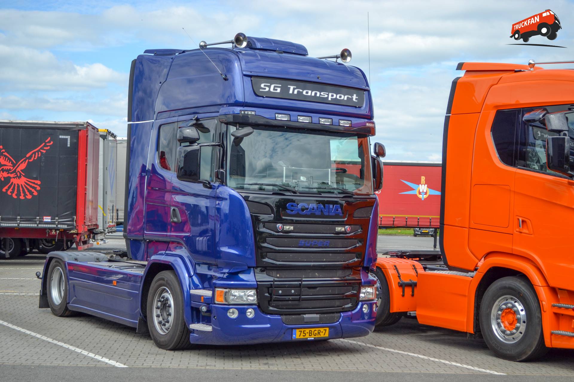 Foto Scania R450 Van Sg Transport Truckfan