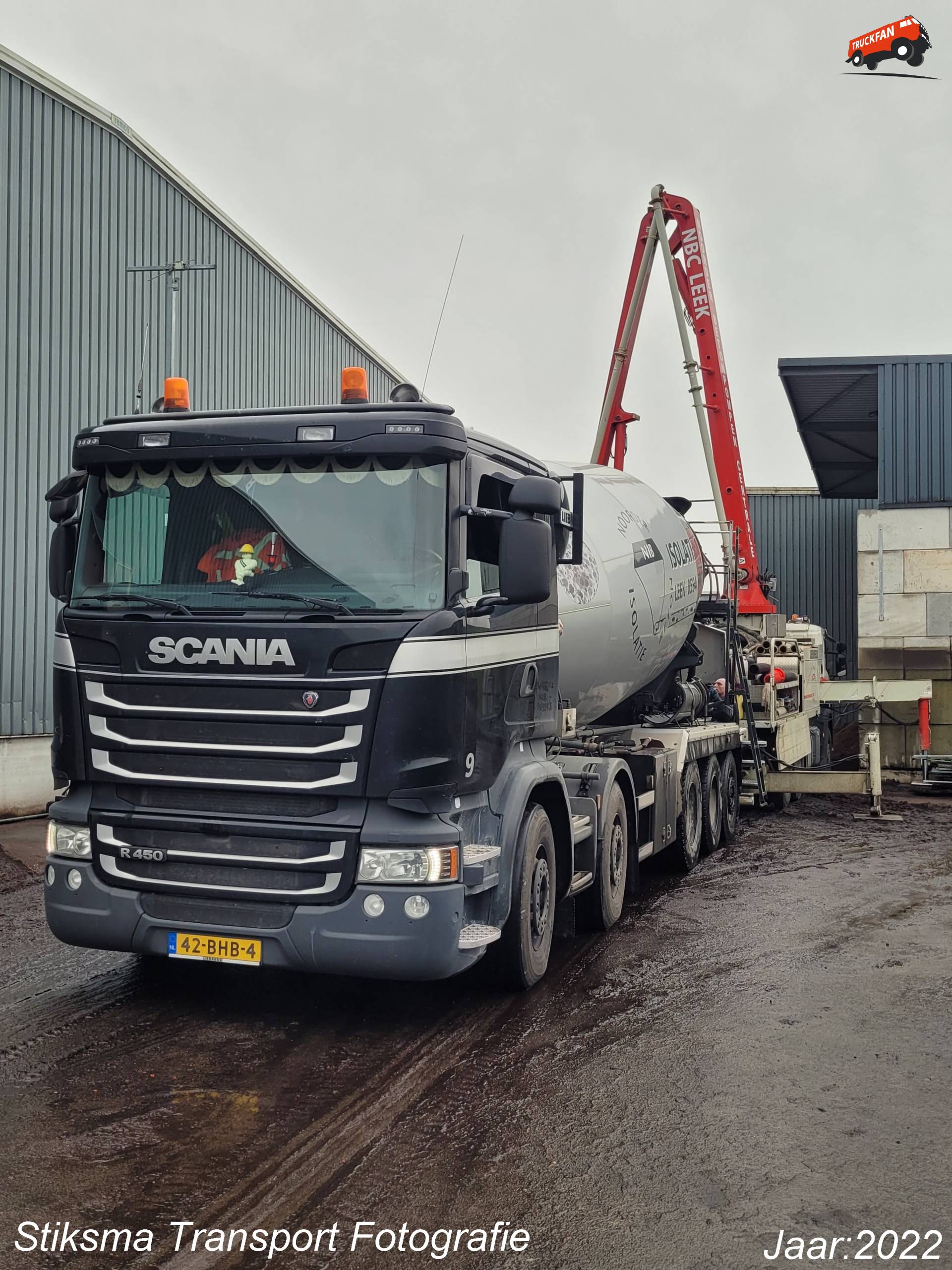 Foto Scania R450 van Noorder Betonpompen Centrale BV (NBC) - TruckFan