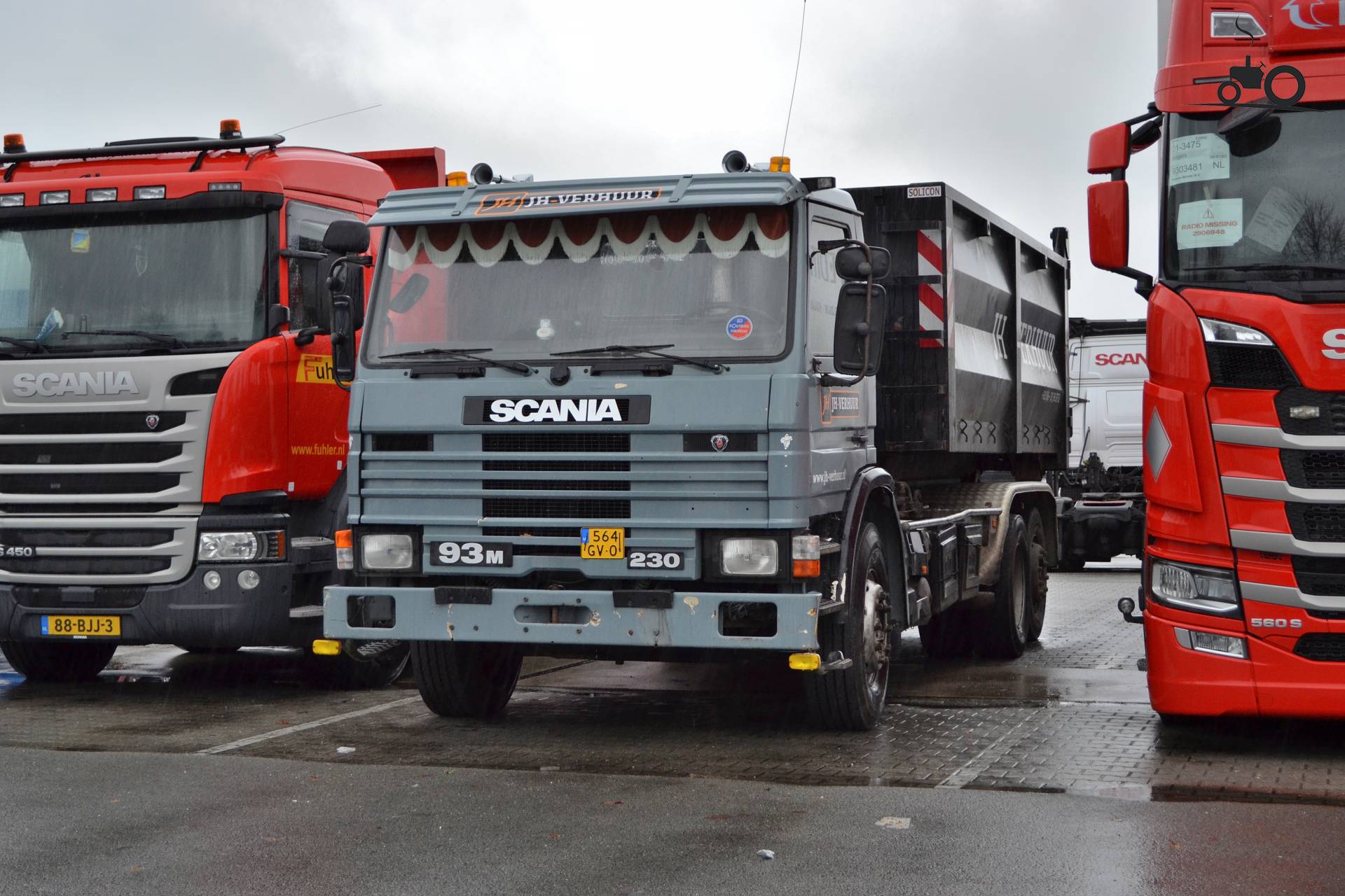 Foto Scania 93 Van JH-Verhuur - TruckFan