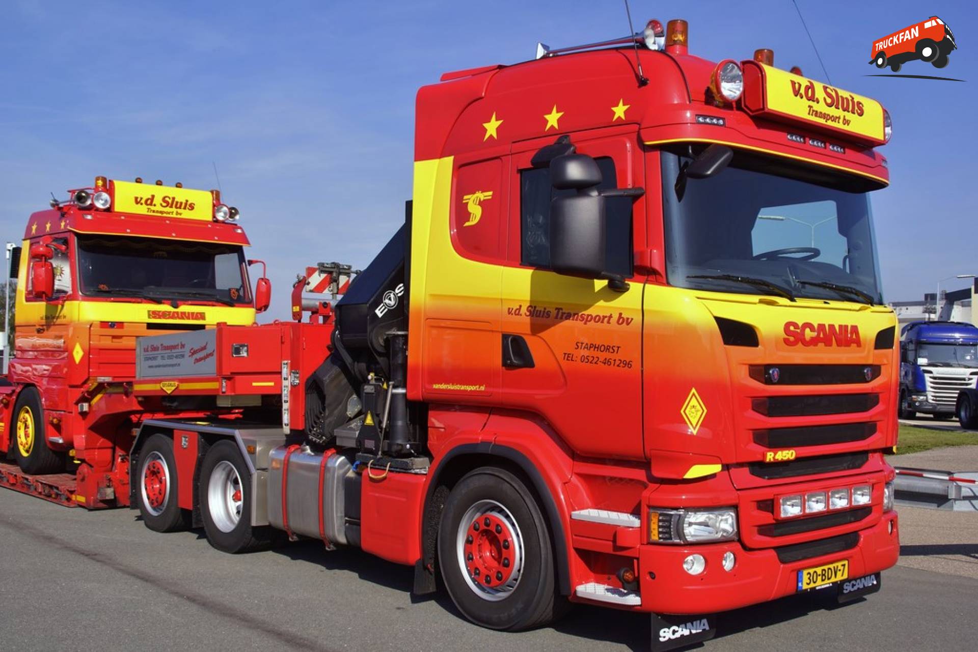 Foto Scania R450 van Van der Sluis Transport B.V. - TruckFan