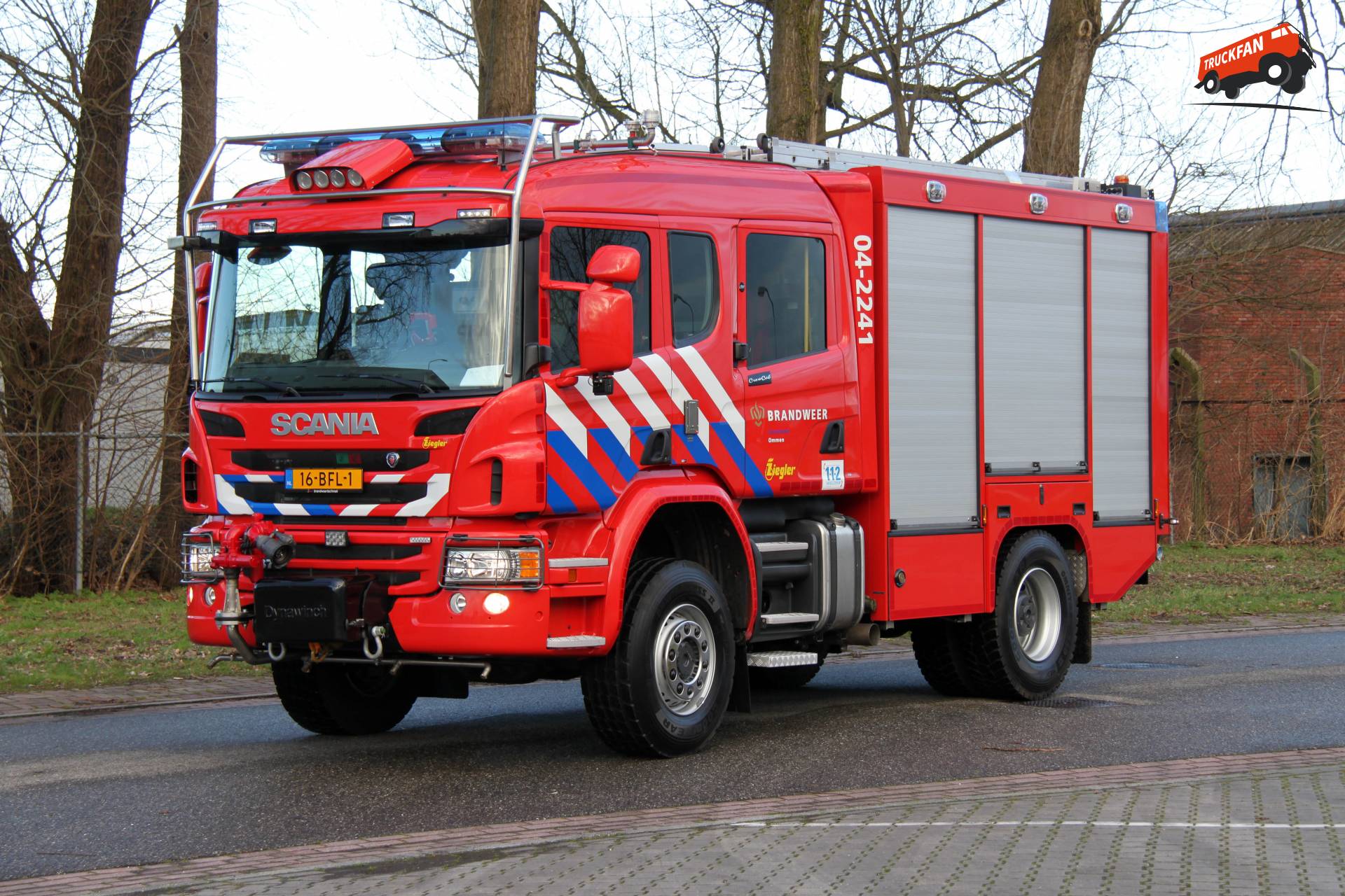 Скания p330 Fire Truck