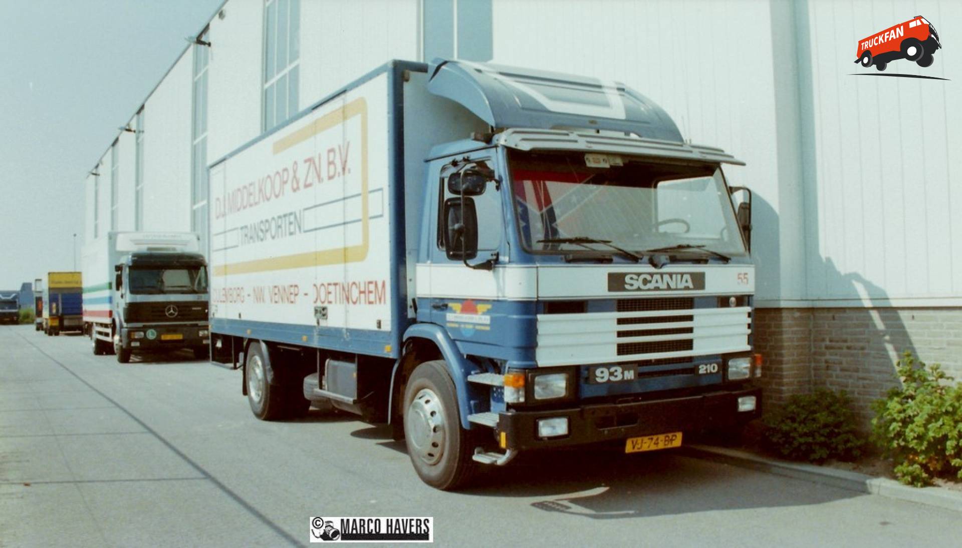 Foto Scania 93 Van D.J. Middelkoop & Zonen Nieuw-Vennep B.V. - TruckFan