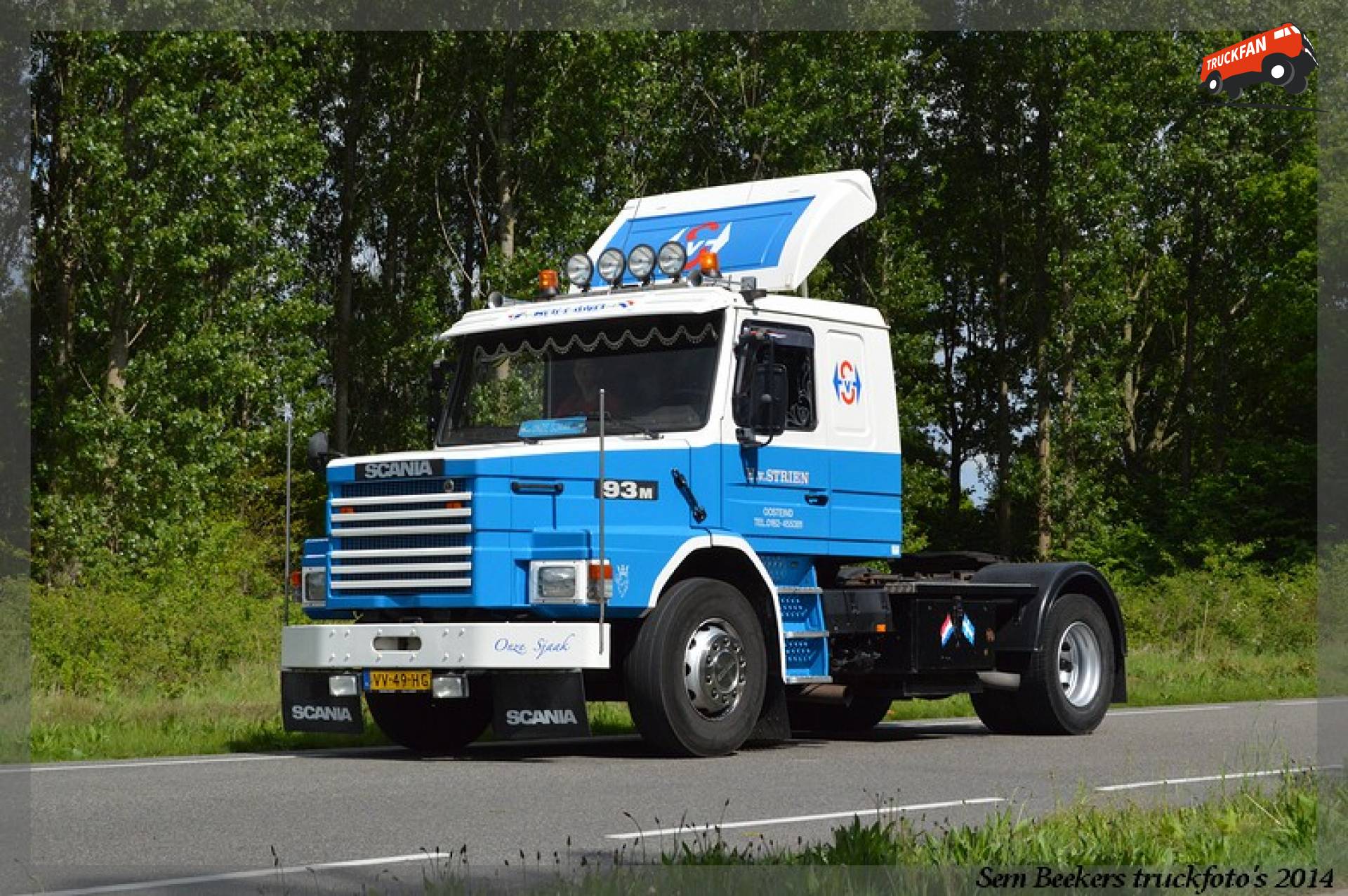 Foto Scania T93 Van Transportbedrijf H. Van Strien B.V. - TruckFan