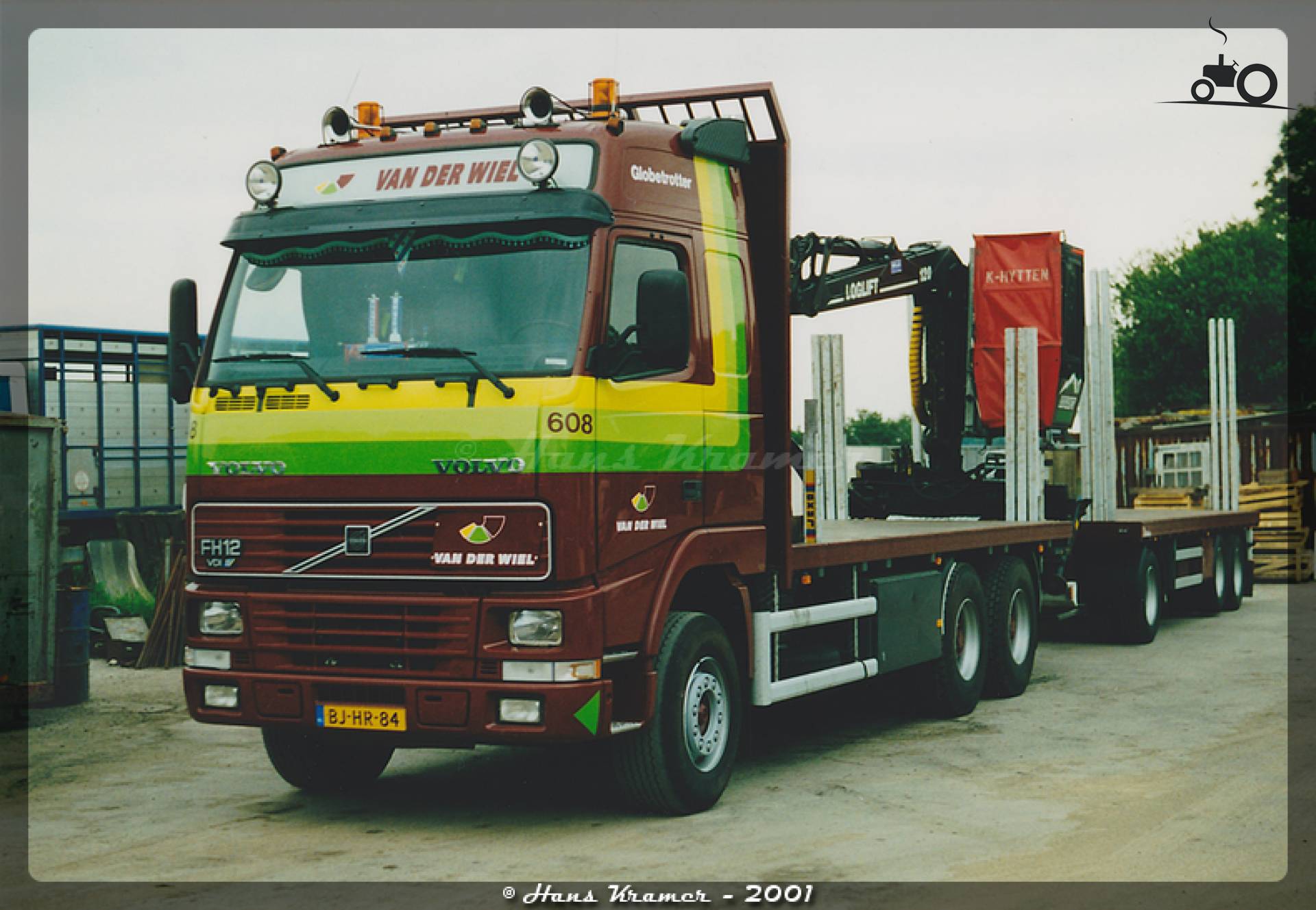 Foto Volvo Fh St Gen Van Van Der Wiel Transport Truckfan