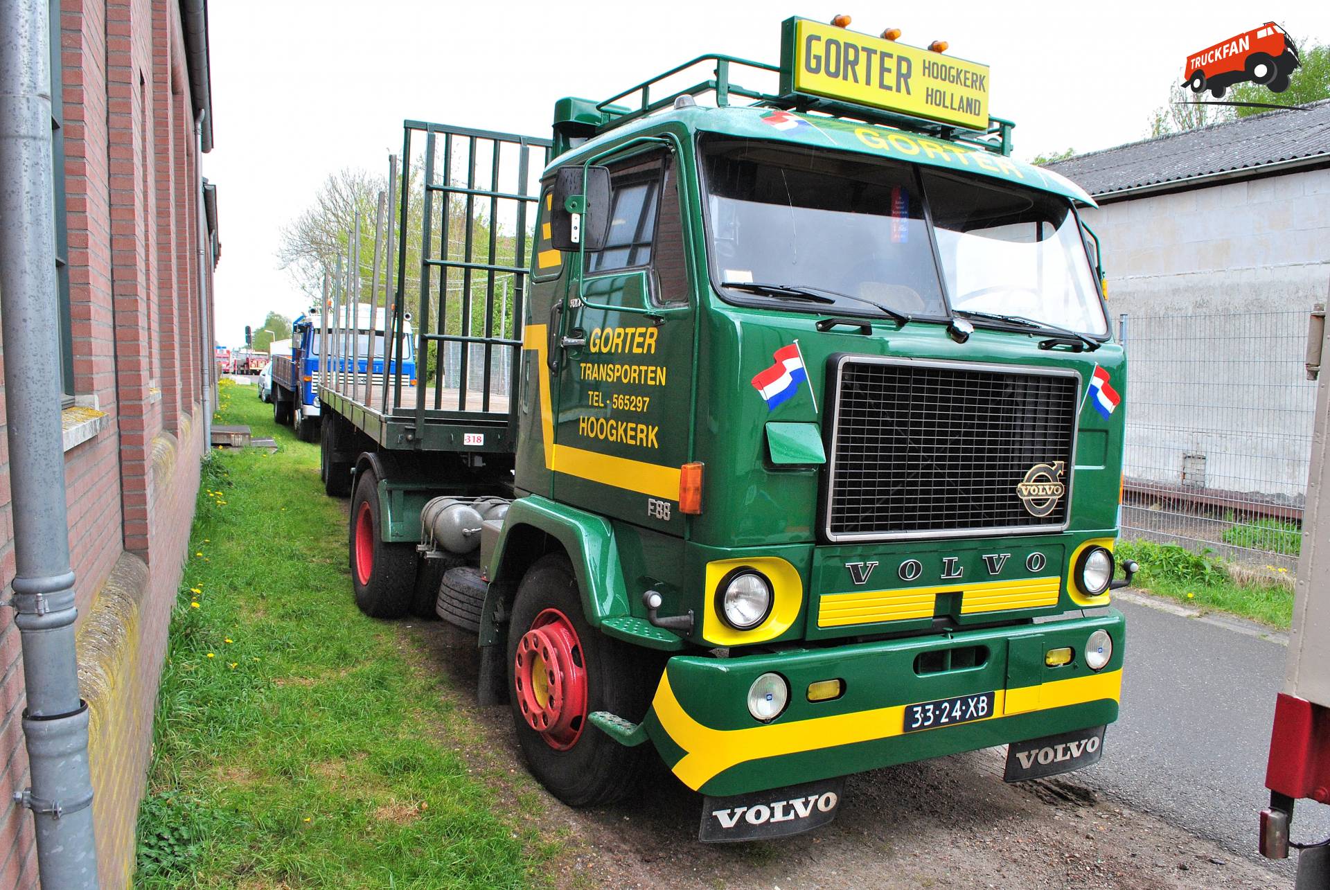 Foto Volvo F88 van B.V. gebrs. Gorter Transporten - TruckFan