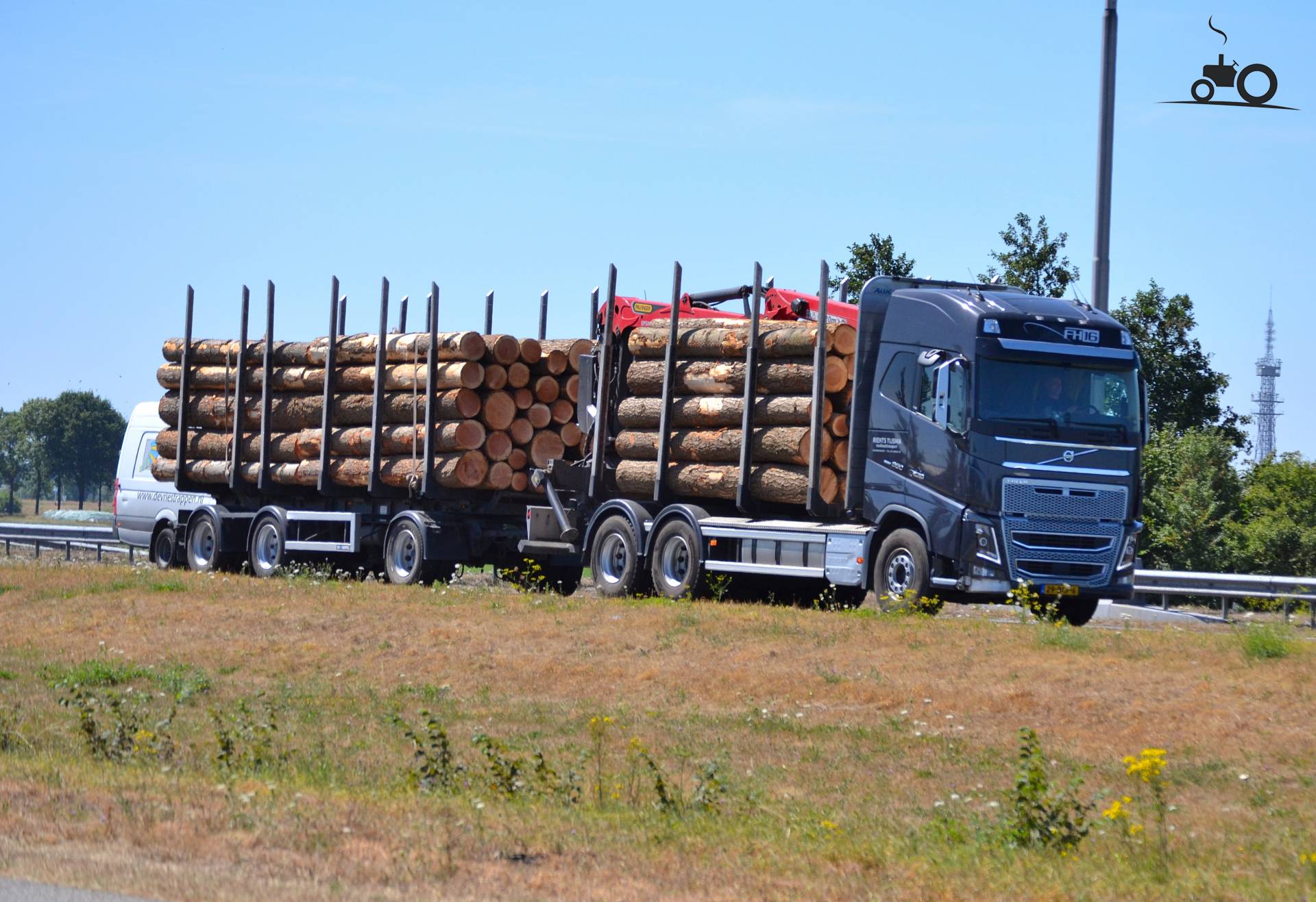 Volvo FH4 Van Der Wielen Transport Grootegast, Lucas Ensing