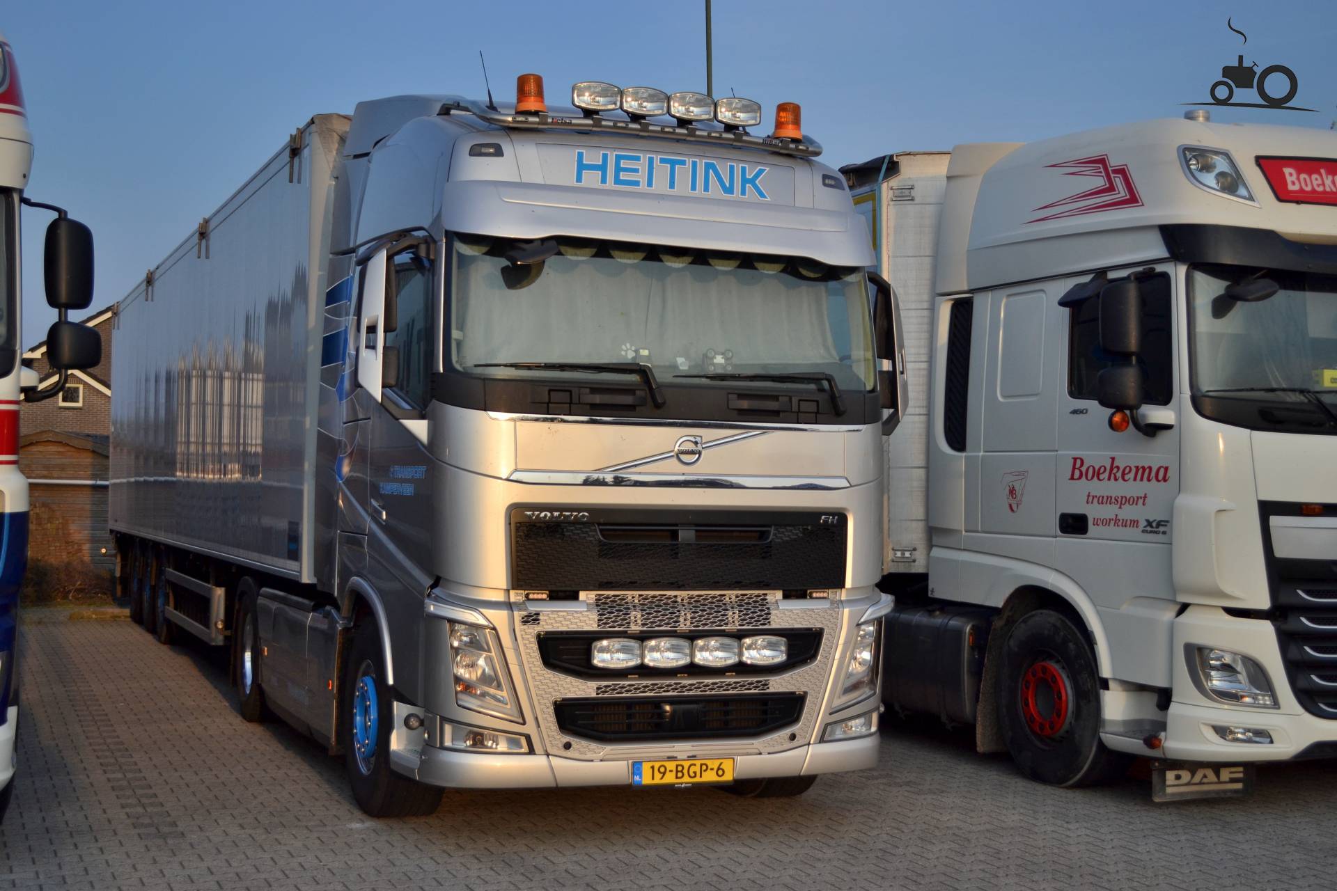 Volvo FH4 Van Der Wielen Transport Grootegast, Lucas Ensing