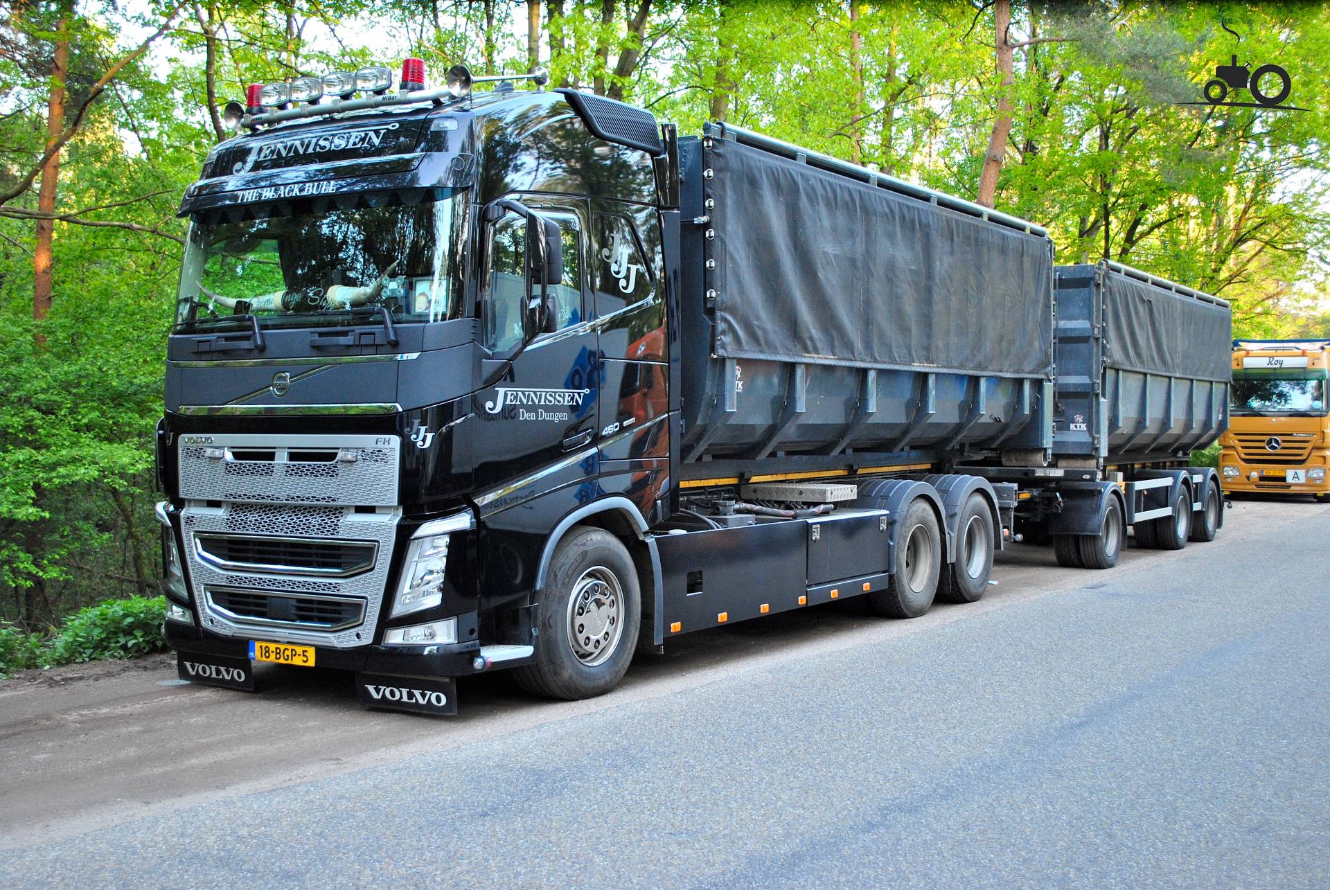 Volvo FH4 Van Der Wielen Transport Grootegast, Lucas Ensing