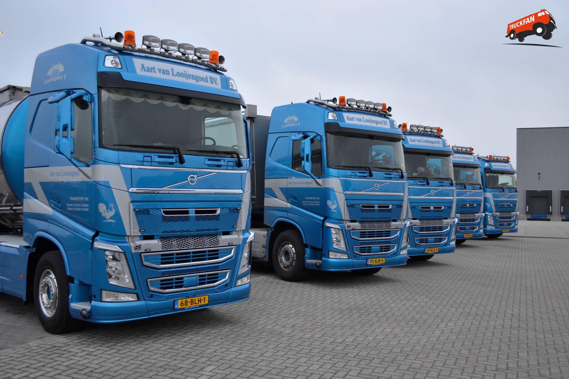 Volvo FH4 Van Der Wielen Transport Grootegast, Lucas Ensing