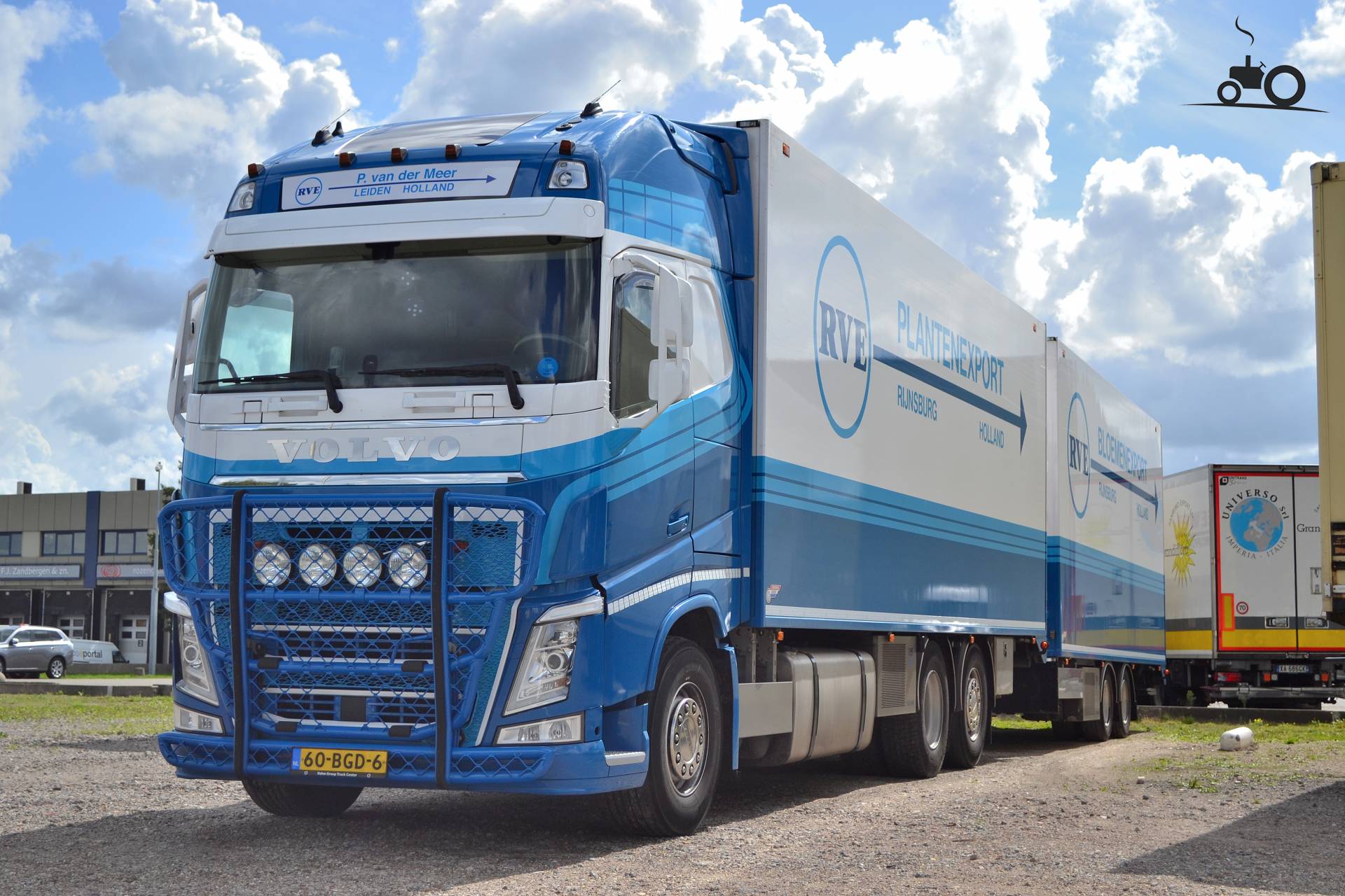 Volvo FH4 Van Der Wielen Transport Grootegast, Lucas Ensing