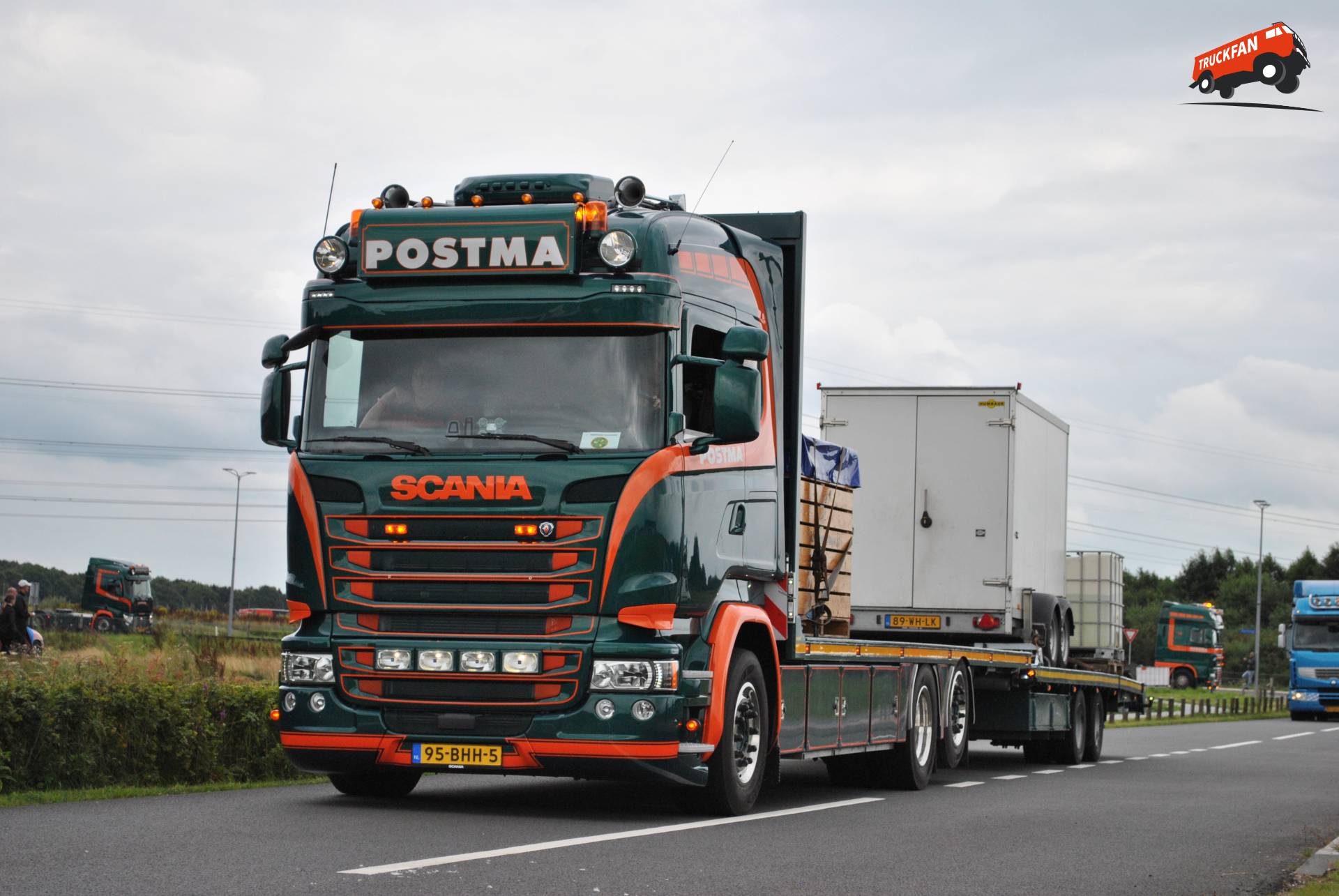 Foto Vrachtwagen Scania Van K J Postma TruckFan