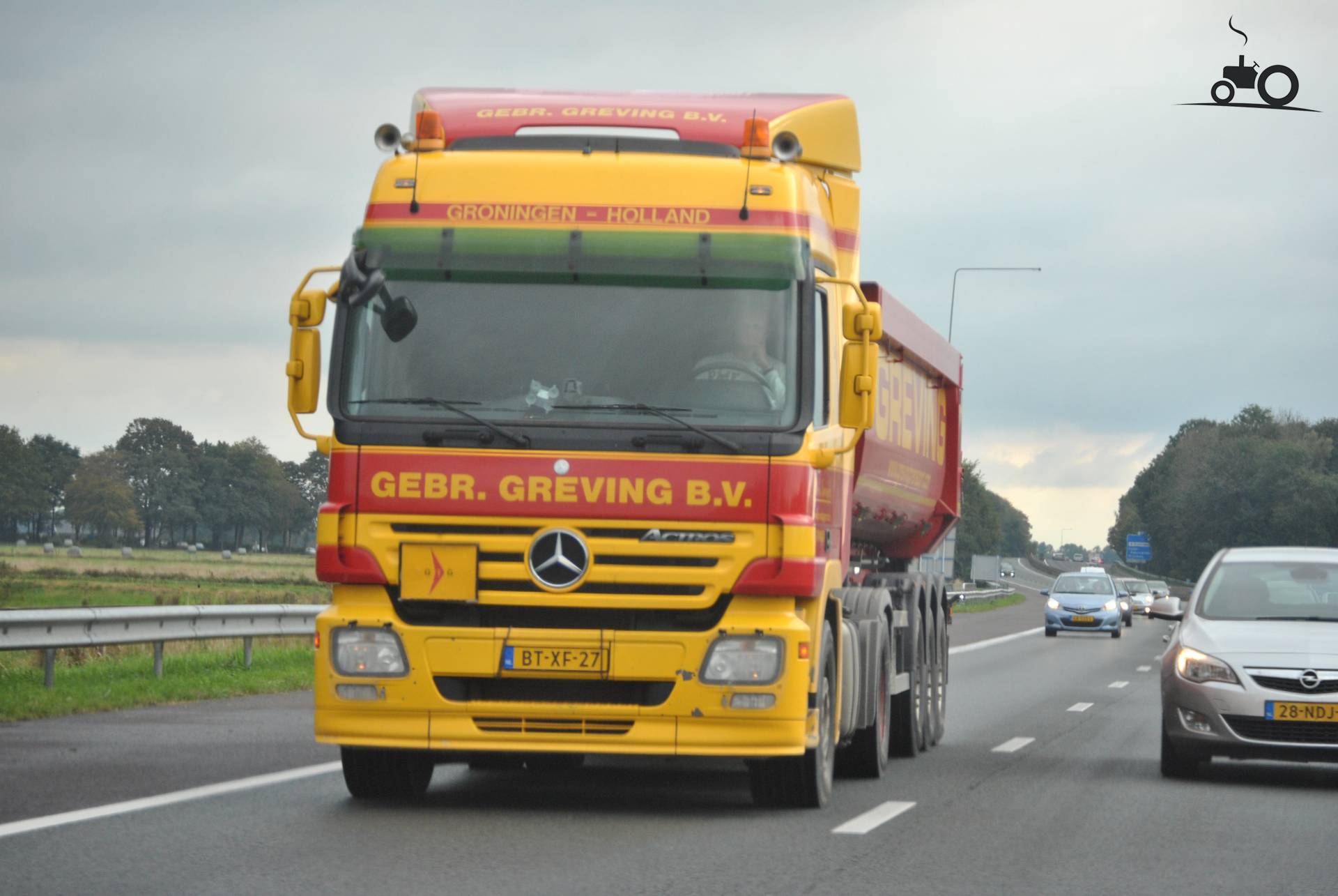 Foto Vrachtwagen Mercedes Van Gebr. P. En K. Greving B.V. - TruckFan