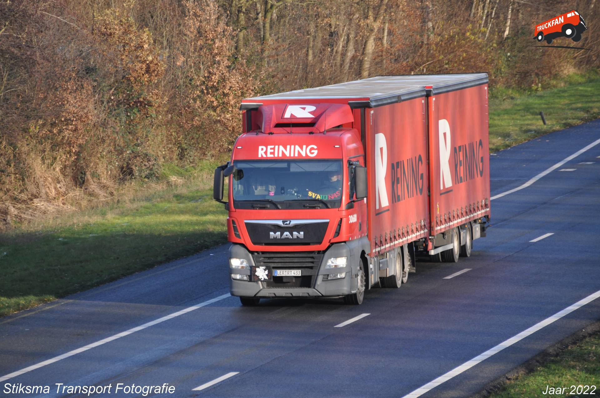 Foto Vrachtwagen M A N Van Reining Transport Truckfan