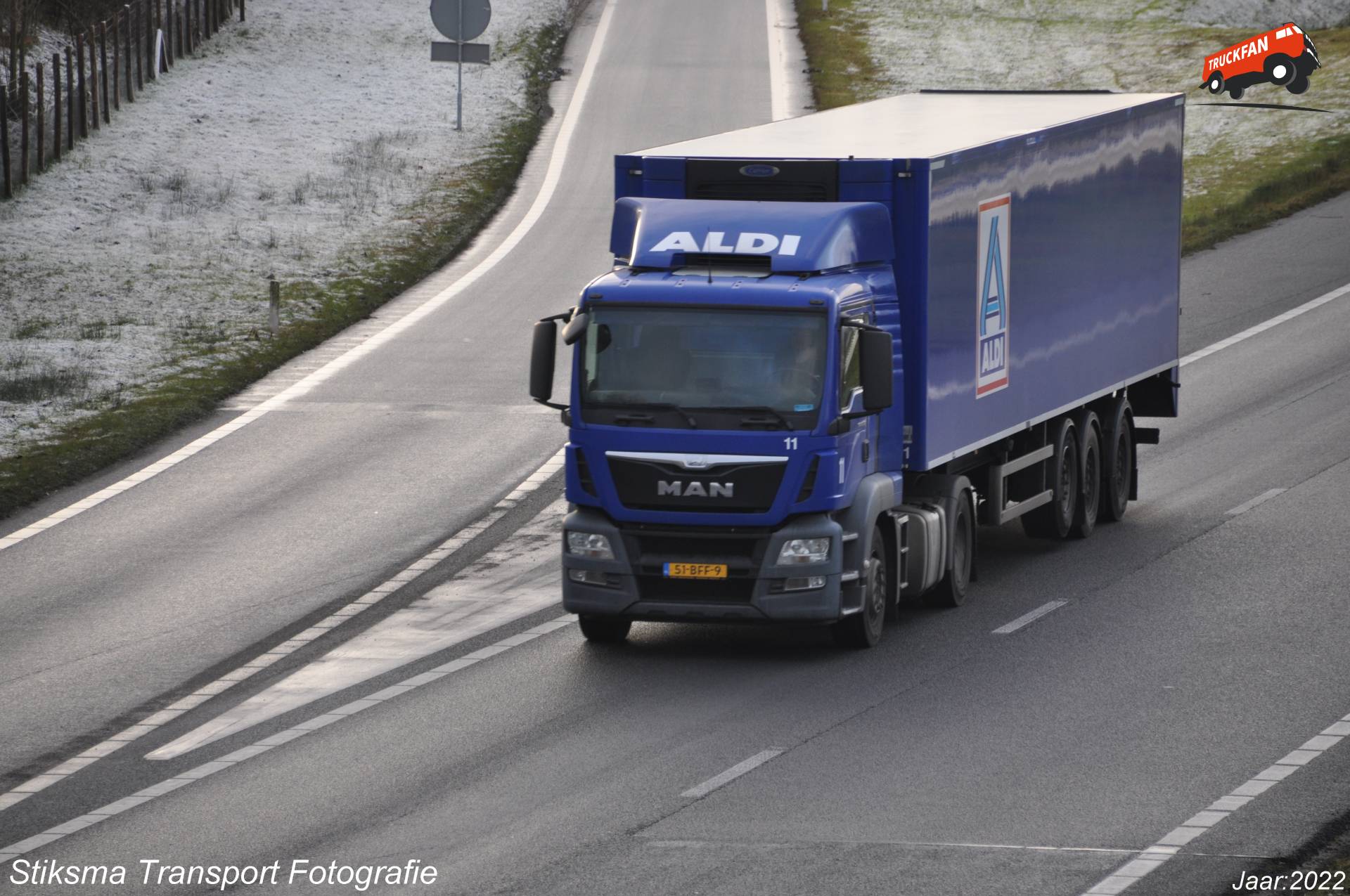 Foto Vrachtwagen M A N Van Aldi Truckfan