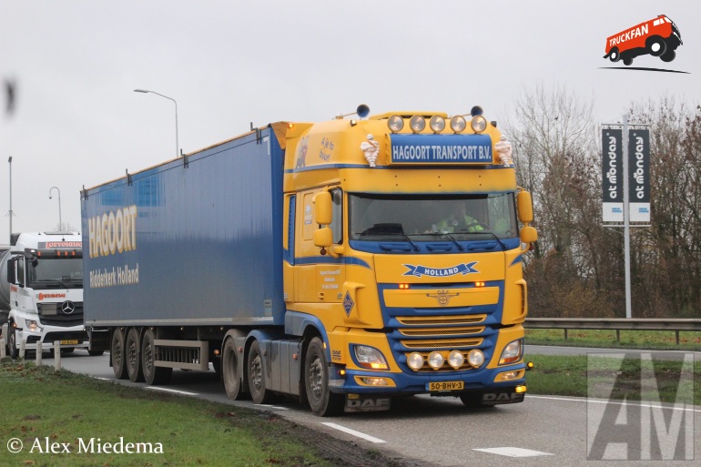 Foto DAF XF Euro 6 van Hagoort Transport V.O.F. TruckFan