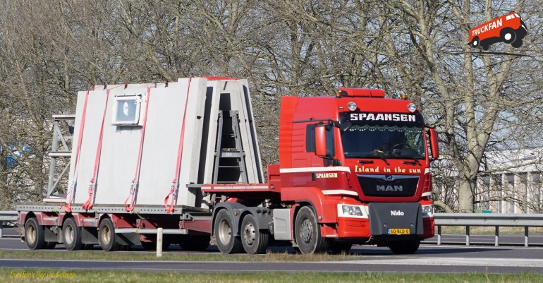 Foto MAN TGX Van Spaansen Grondstoffen En Logistiek B.V. - TruckFan