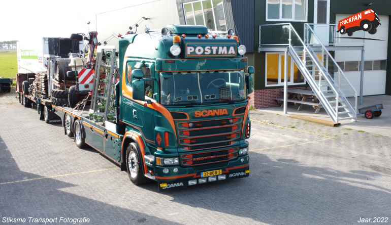 Foto Scania R500 van Transportonderneming Postma Grijpskerk - TruckFan