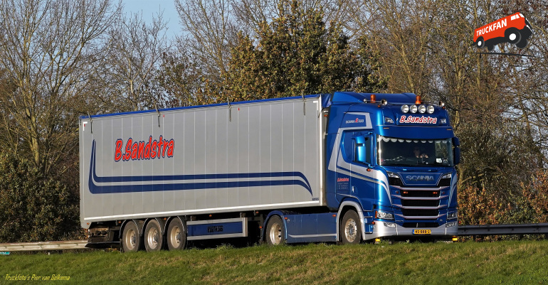 Foto Scania R520 (new) Van B. Sandstra Mesthandel, Transport & Opslag ...