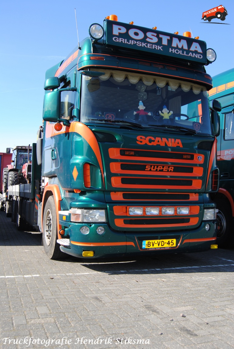 Foto Scania R Serie Van Transportonderneming Postma Grijpskerk Truckfan