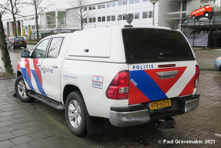 Foto Toyota Hilux Van Politie Truckfan