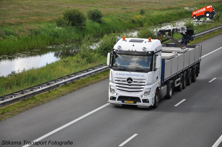 Foto Vrachtwagen Mercedes Van Albers Transport B.V. - TruckFan