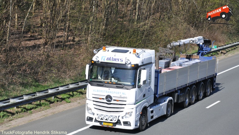 Foto Vrachtwagen Mercedes Van Albers Transport B.V. - TruckFan