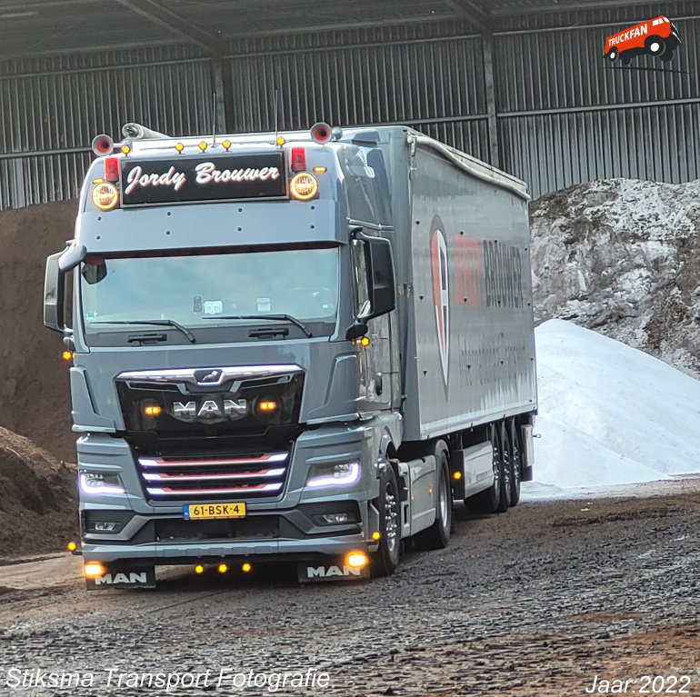 Foto Vrachtwagen M A N Van Jordy Brouwer Internationaal Transport