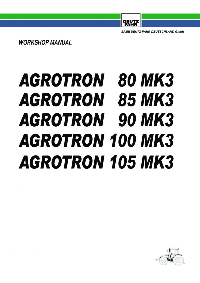 Brochure - Deutz-Fahr Agrotron 100, Agrotron 105, Agrotron 85 en Agrotron 90