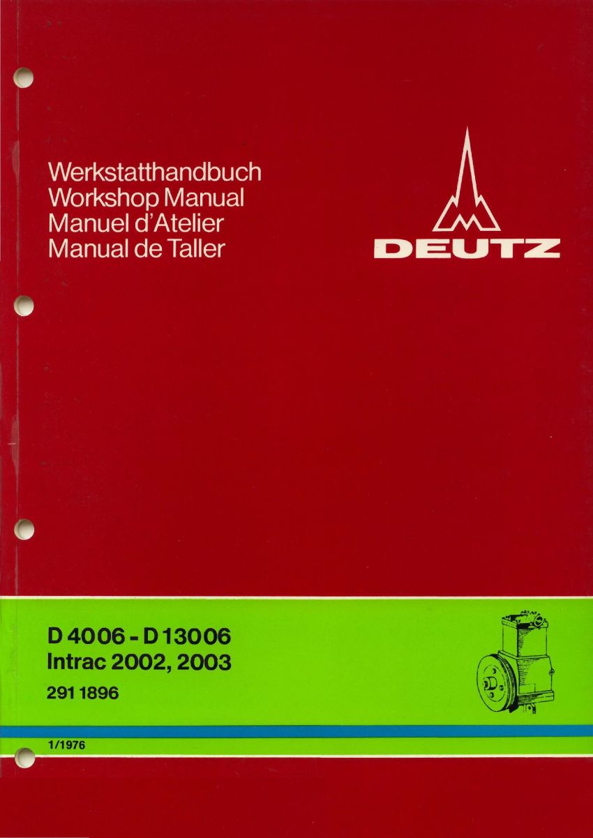 Deutz 06 & Intrac - Werkplaatshandboek remsysteem perslucht 